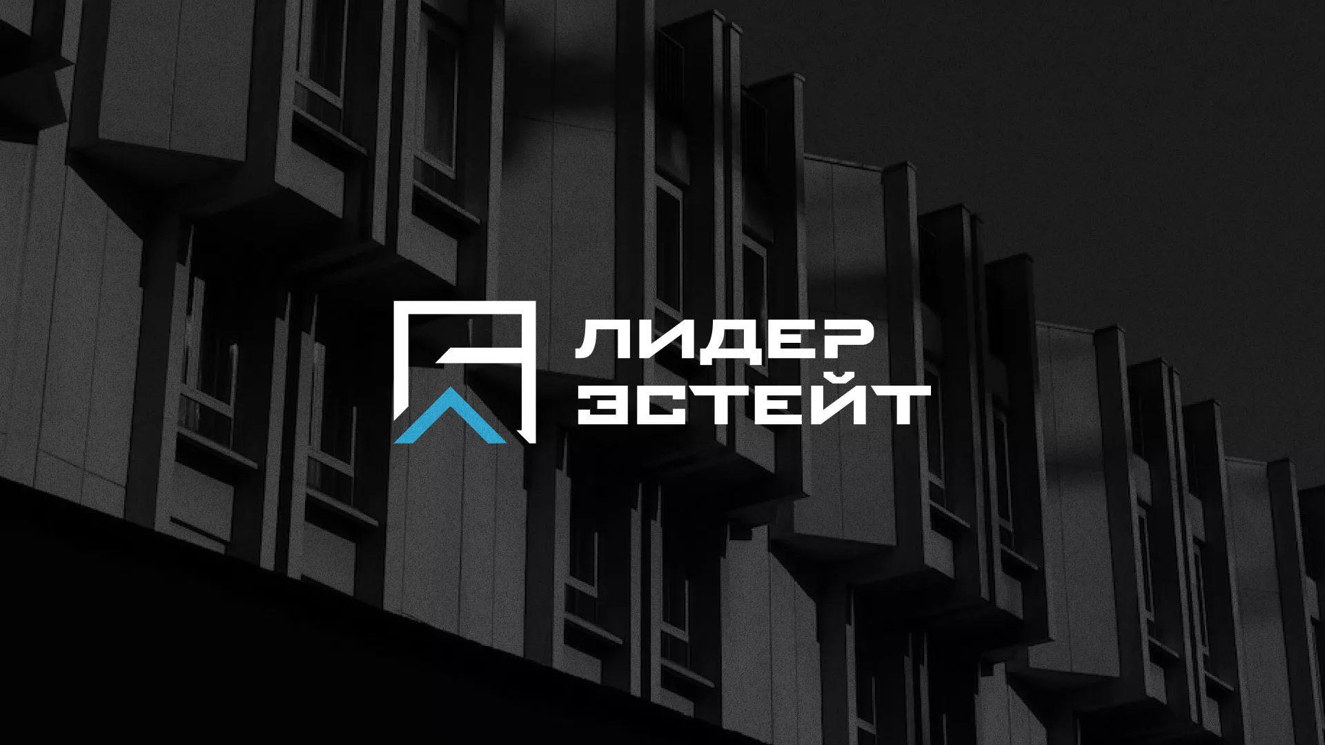 Разработка логотипа агентства недвижимости «Лидер Эстейт» в Малгобеке